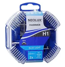 Автомобильная лампа 12V H1 55W (P14.5S) Blue (2 шт) (N448B_DuoBox) NEOLUX