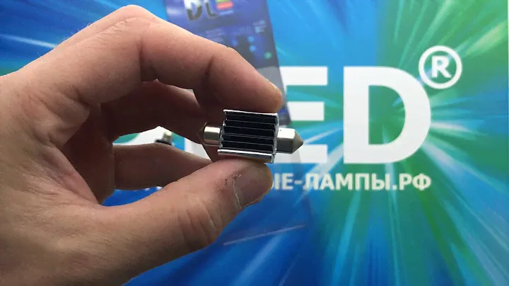 Автомобильная светодиодная лампа C5W FEST - 2 CREE (с обманкой)