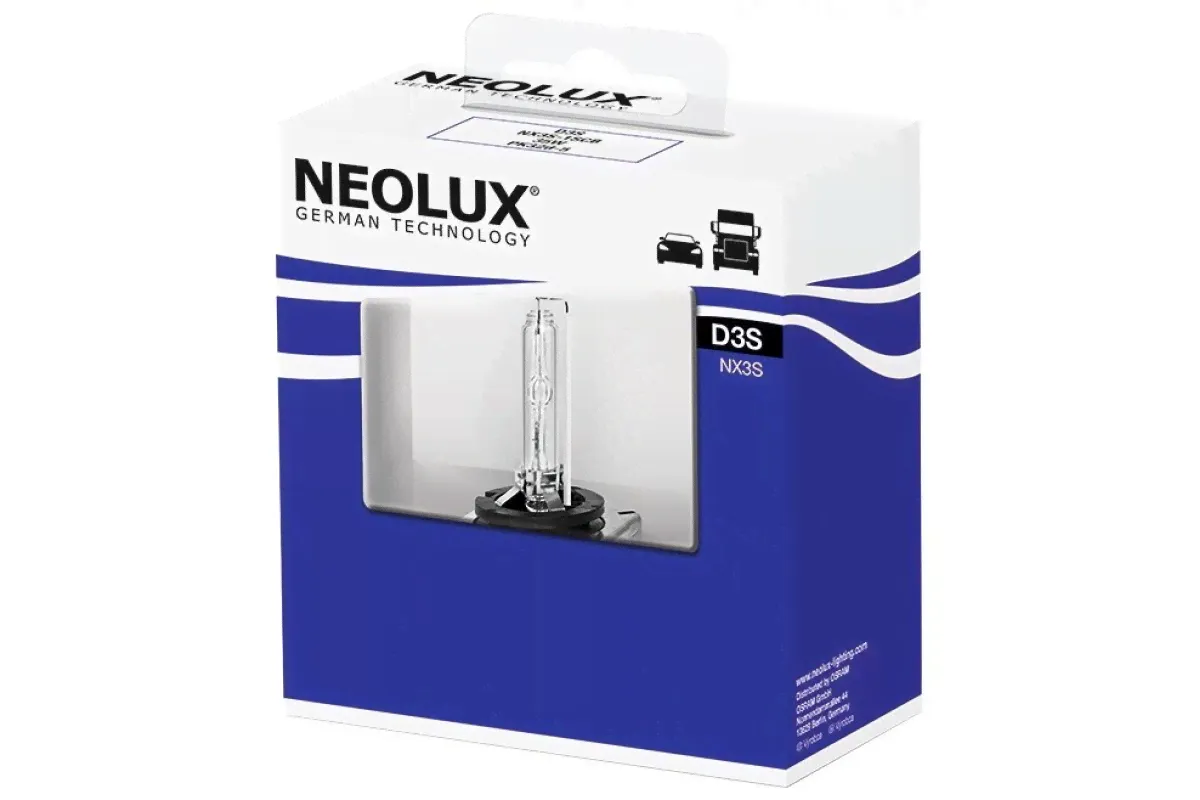 АВТОЛАМПА D3S КСЕНАРК 35W PK32D-5 (NX3S-1SCB) NEOLUX-0