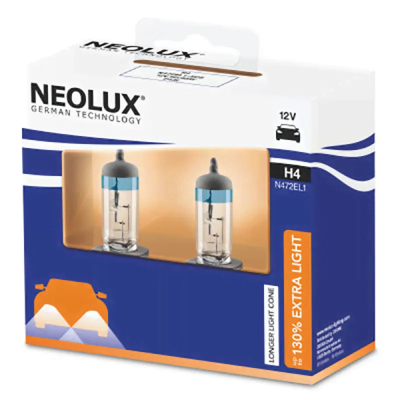 я Галогенные лампы Neolux H4 Extra Light +130%-0