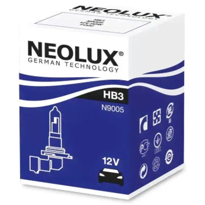 Галогенная лампа NEOLUX N9005 HB3 60W (арт.А0000002195)-0