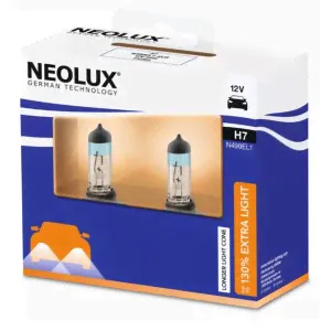 Лампа N499EL H7 55W 12V PX26D 10X2 1A Extra Light NEOLUX-0