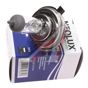 Лампа 24V H4 75/70W P43t 1900/1200лм Standard NEOLUX-0
