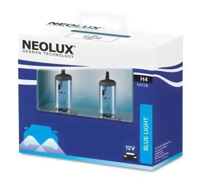 Автомобильная лампа 12V H4 60/55W Blue (2 шт) ( N472B-SCB) NEOLUX