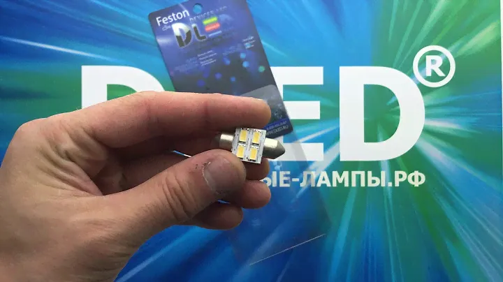 Автомобильная светодиодная лампа C5W FEST 31мм + SV8,5 - 4 SMD5630