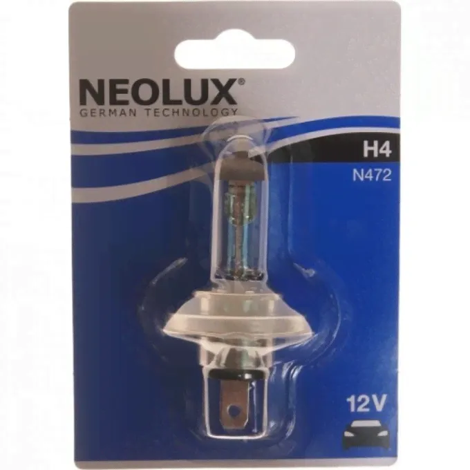 Автолампа NEOLUX H4 Standart N472-01B (1 шт) 4008321771216-1