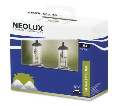 Автомобильная лампа 12V H4 60/55W увелич.срок службы (N472LL-SCB) NEOLUX-0