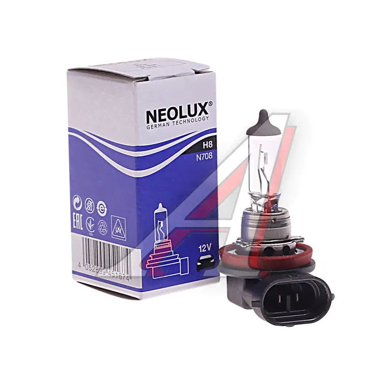 Лампа 12V H8 35W PGJ19-1 800лм Standard NEOLUX